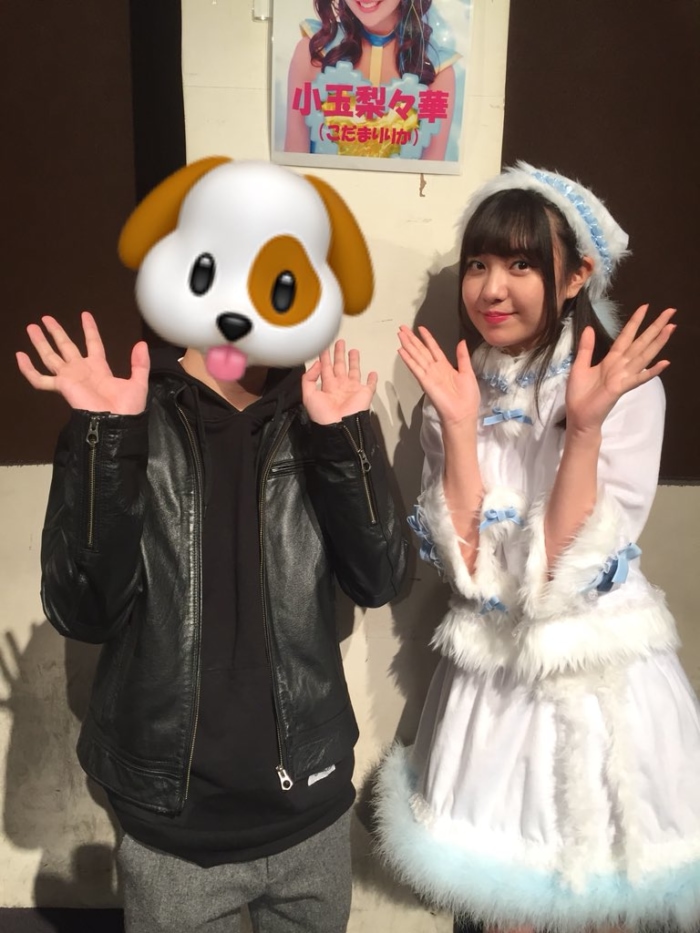 小玉梨々華さんとの写メ