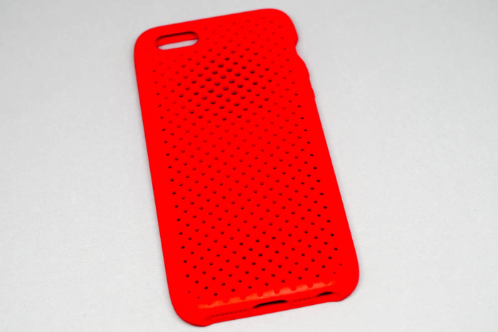 『Mesh Case for iPhoneSE』(背面から)