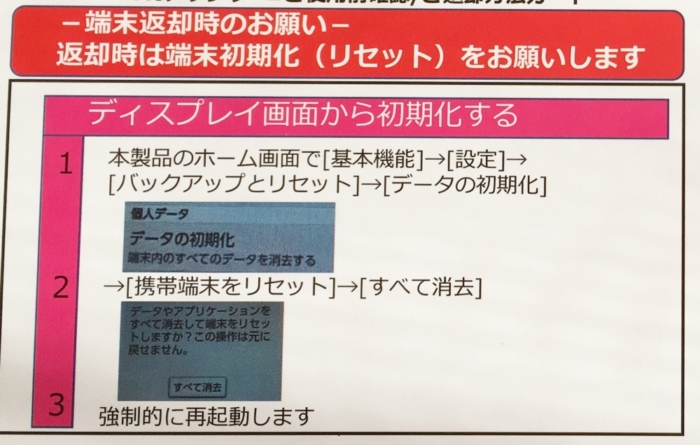 【トライアル到着】ご使用前プレートに書かれている 拡大