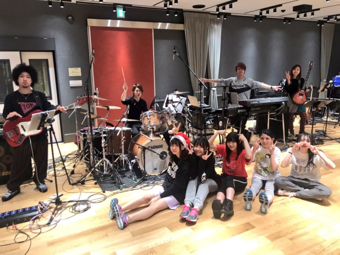 バンドセットのわーすたライブ