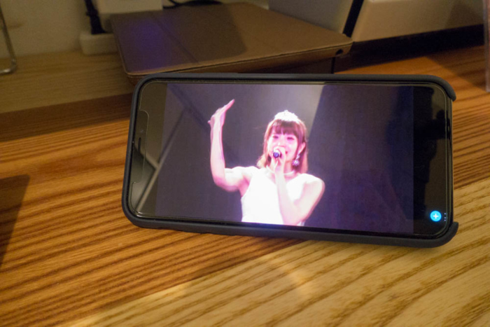 ライブ配信中の卒業公演