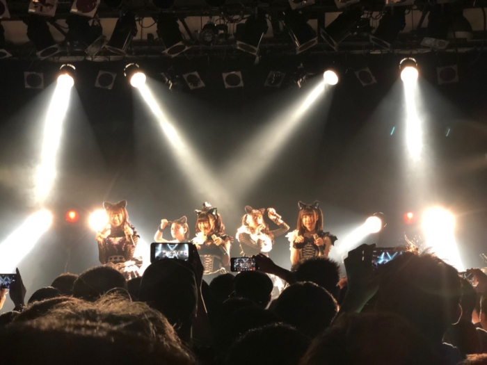『完全なるアイドル』衣装で登場