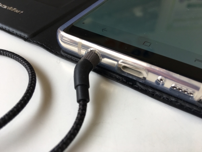 Galaxy Note8で使ってみる