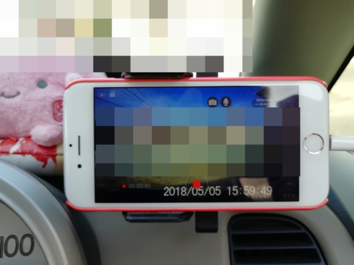 MUSON(ムソン) ドライブレコーダー 1080P NOTE1 アプリを使いWi-Fiをキャッチ