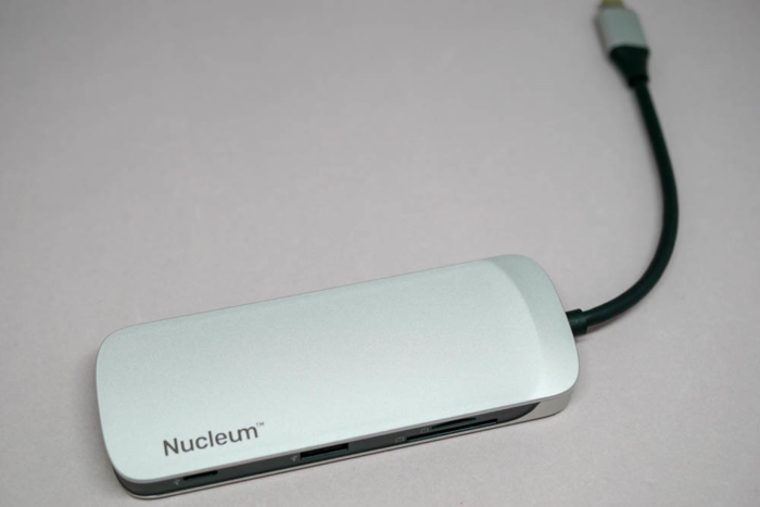 NucleumはUSB-Type C接続