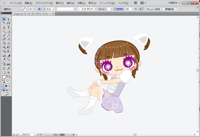Illustratorで作成