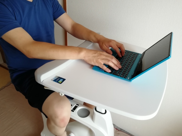 FlexiSpot デスクバイク V9:使ってみる