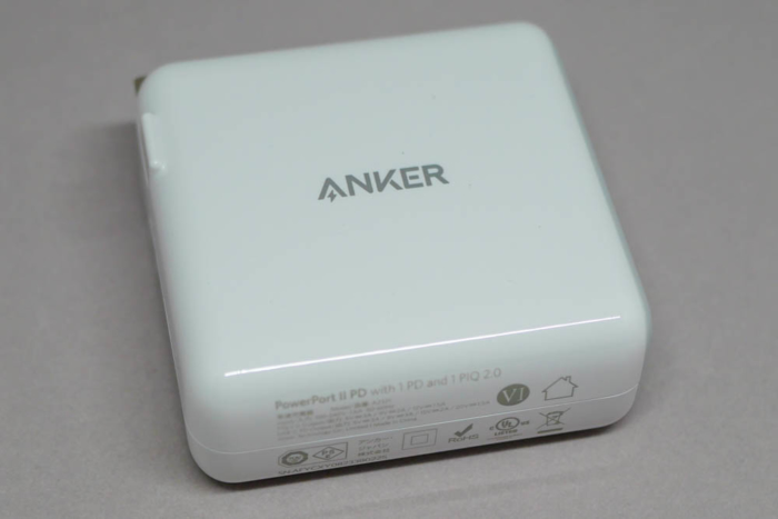 「Anker PowerPort ll PD」側面