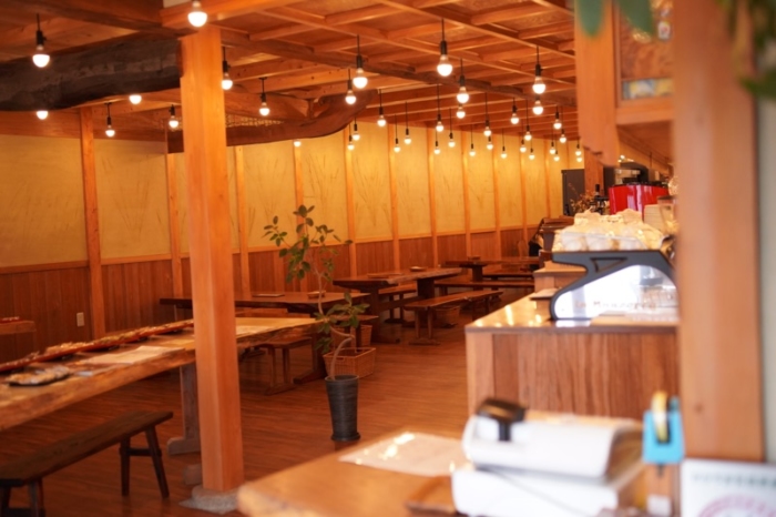 オーガニックカフェ soil店内
