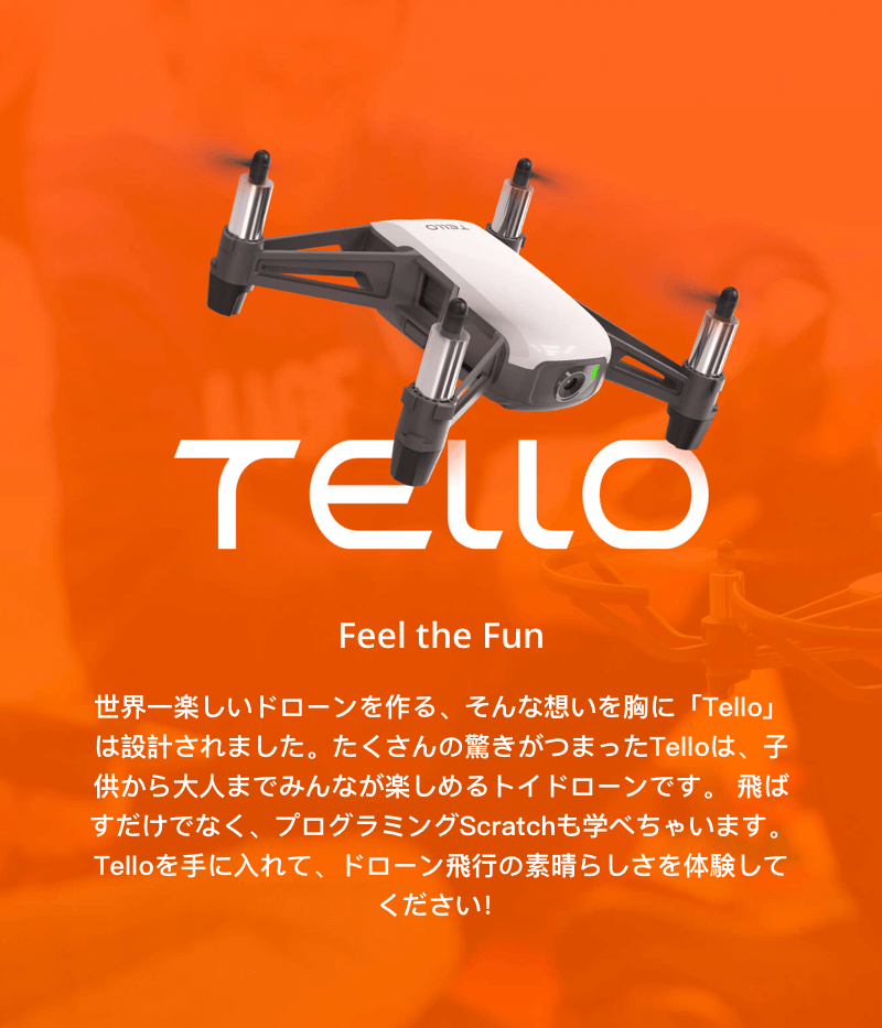 RYZE TELLO Powered by DJI