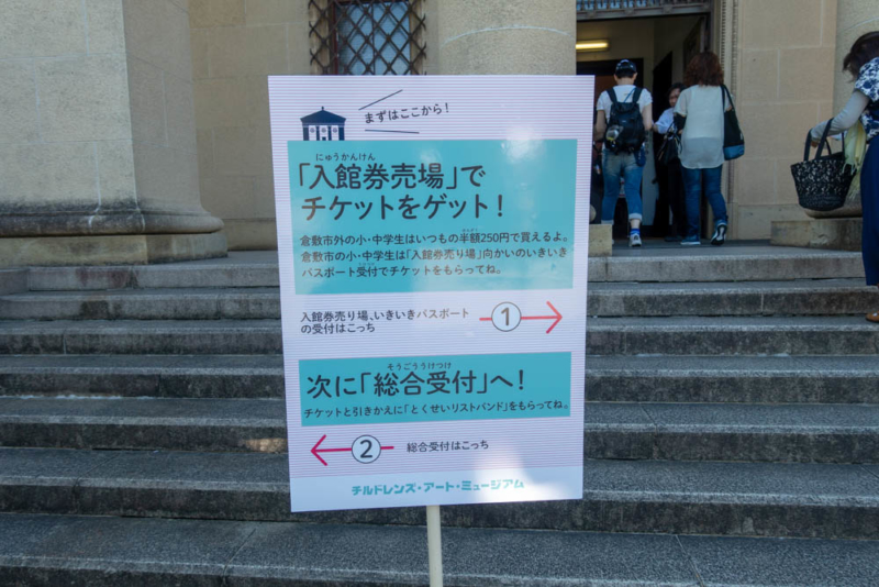 総合受付に向かう