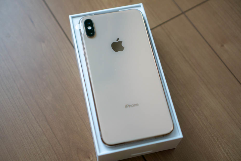 iPhone XS Maxとご対面