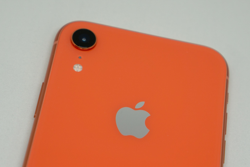 iPhone XRのカメラはシングルレンズ