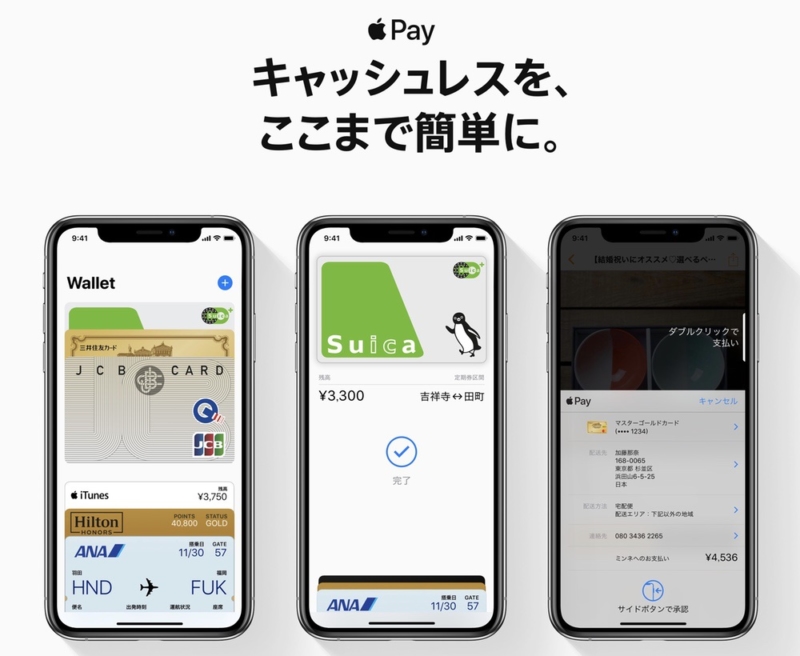 Apple Payの種類