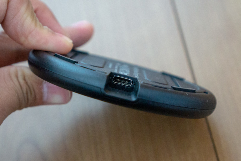入力はUSB-C端子