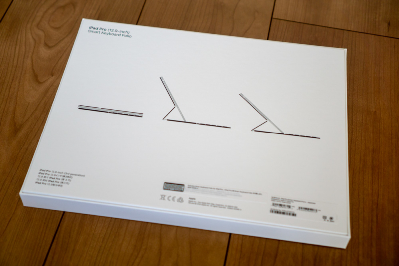 Smart Keyboard Folioパッケージ裏面