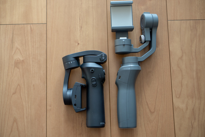 「Snoppa Atom」と「DJI Osmo Mobile 2」の比較