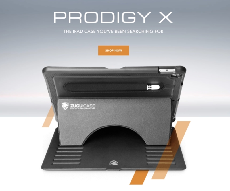 「ZUGU CASE The Prodigy Xシリーズ iPadケース」