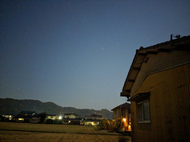 Pixel 3星空撮影