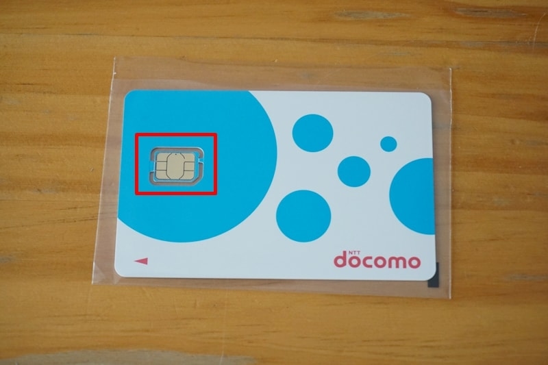 docomoのSIMカード