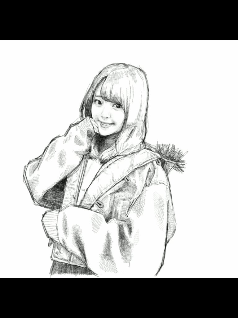 線画完成
