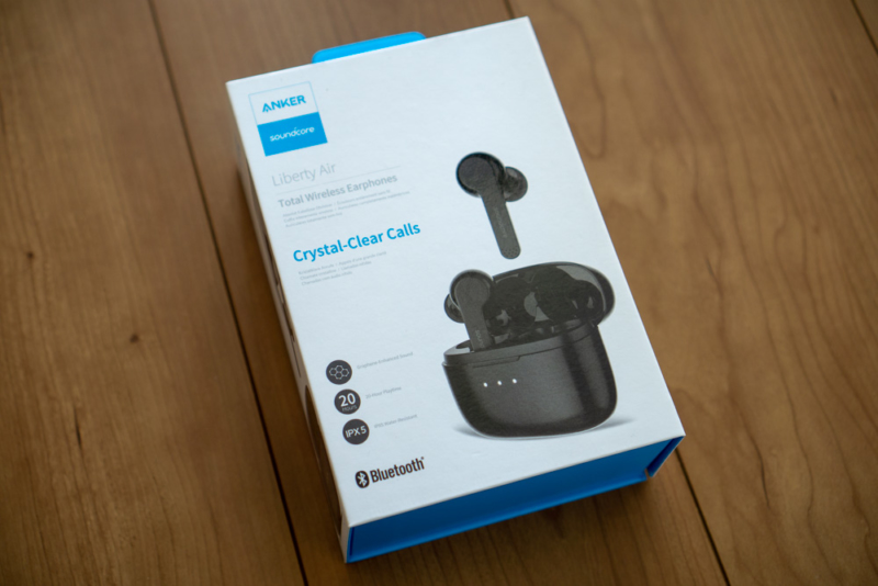 Anker「Soundcore Liberty Air」パッケージ