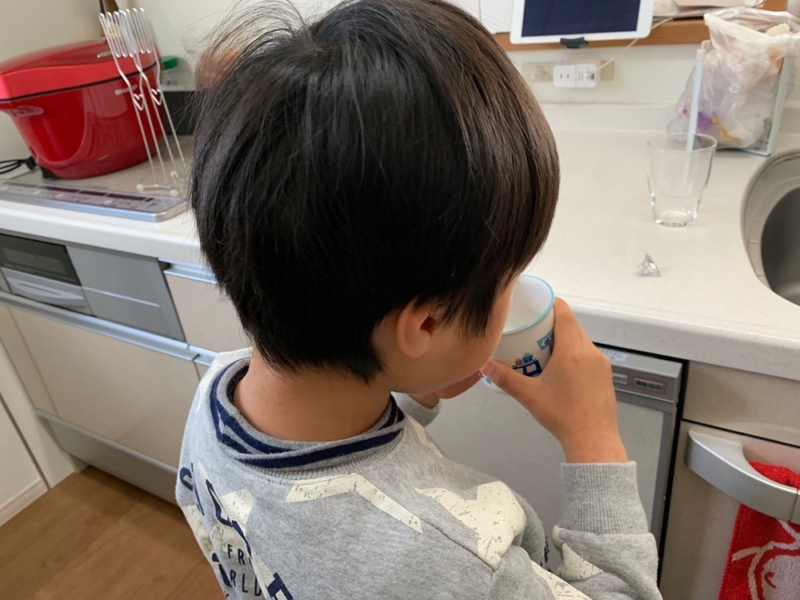 「ゾフルーザ」をのむ長男