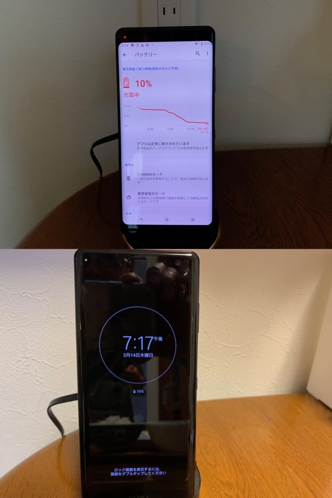 5Wのワイヤレス充電