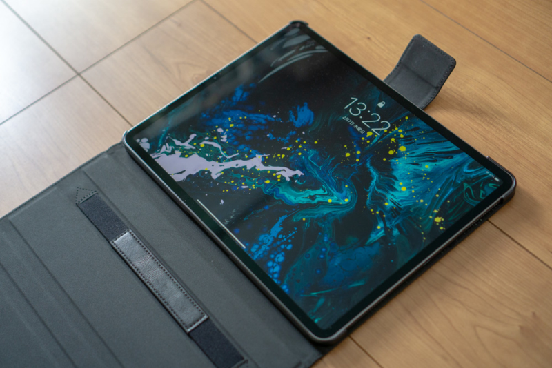 iPad Proを装着