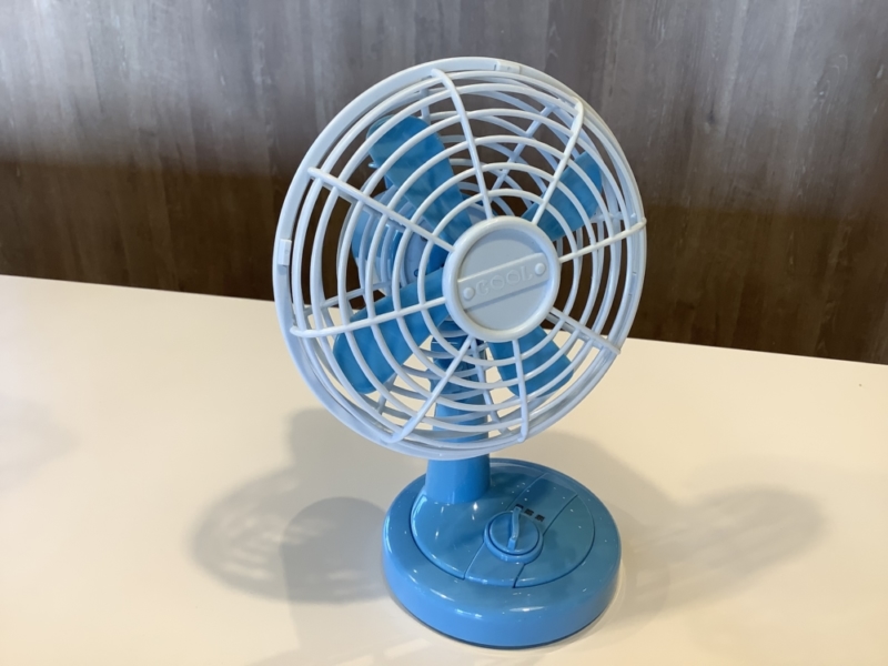 乾電池扇風機