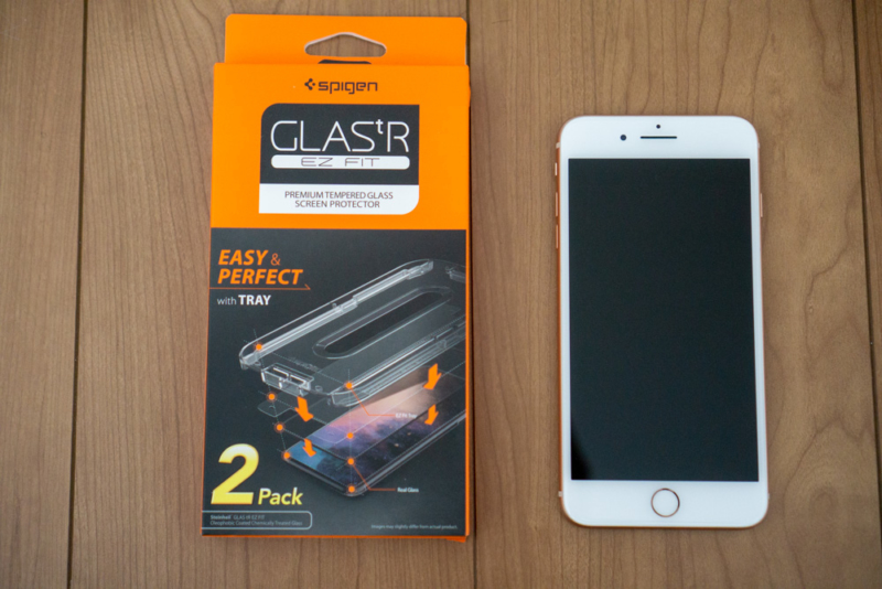 iPhone 8・iPhone 7用「Glas.tR EZ Fit」