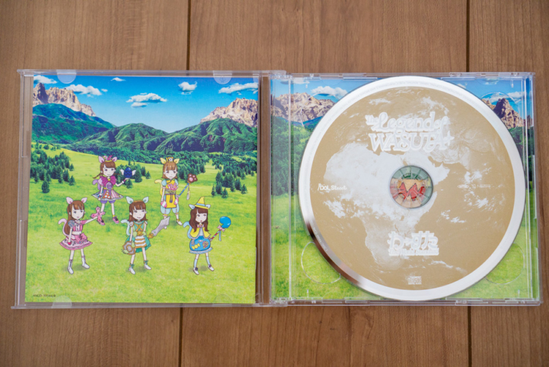 The Legend of WASUTAのCD