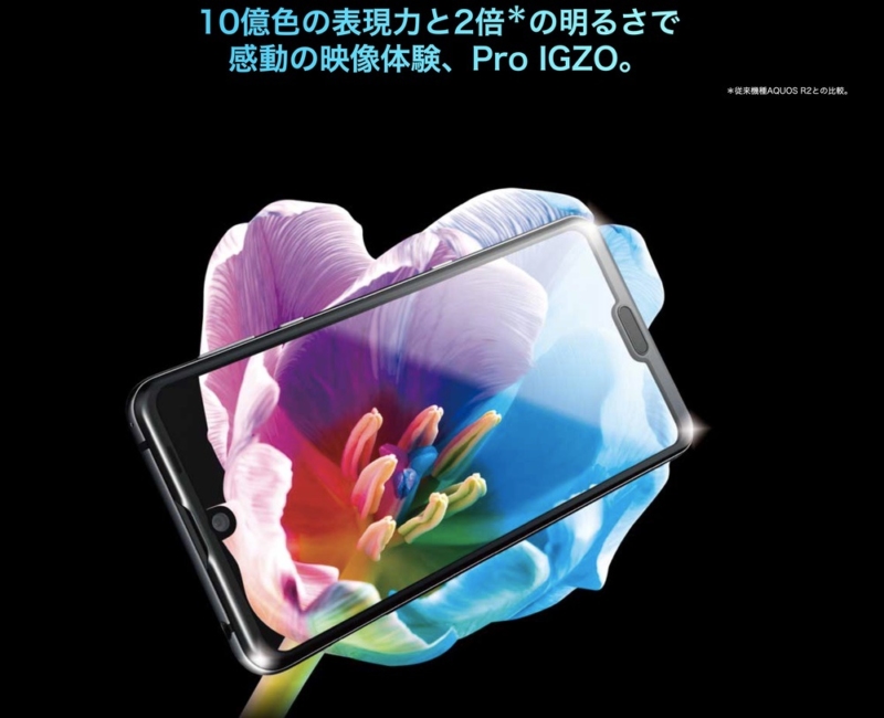 最大の特徴はPro IGZOディスプレイ