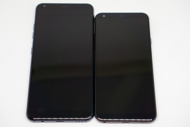 左:LG Style2、右:LG Style