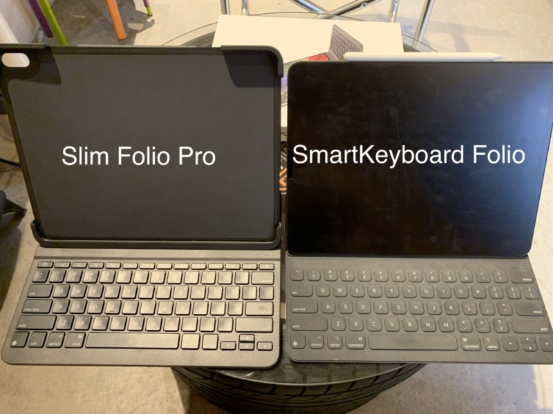 SmartKeyboard FolioとSlim Folio Pro比較