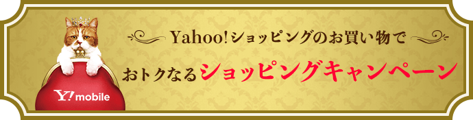 Y!mobile5周年おトクなるショッピングキャンペーン