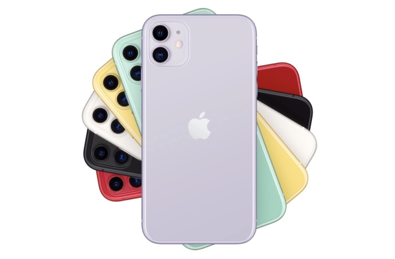 iPhone 11はカラフル
