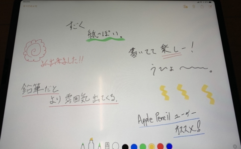 MS factory「iPad Pro 12.9 2018 ペーパーライクフィルム MXPF-ipp129-2018-PL」レビュー