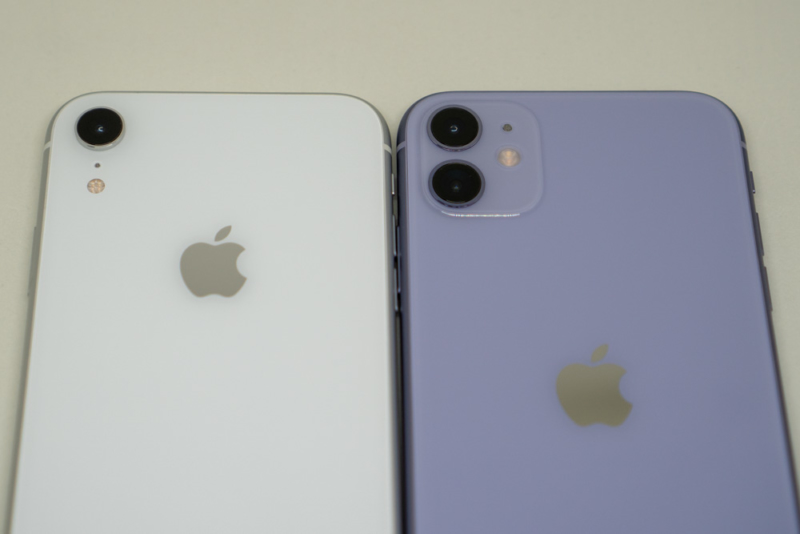 iPhone 11とiPhone XRのカメラ