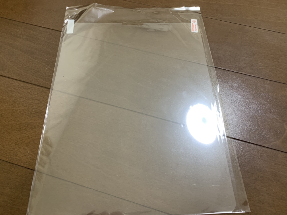 不具合への対応策としてPETフィルムが同梱