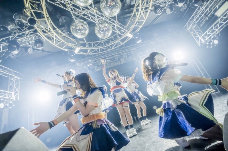 煌めき☆アンフォレント4周年ライブのステージ