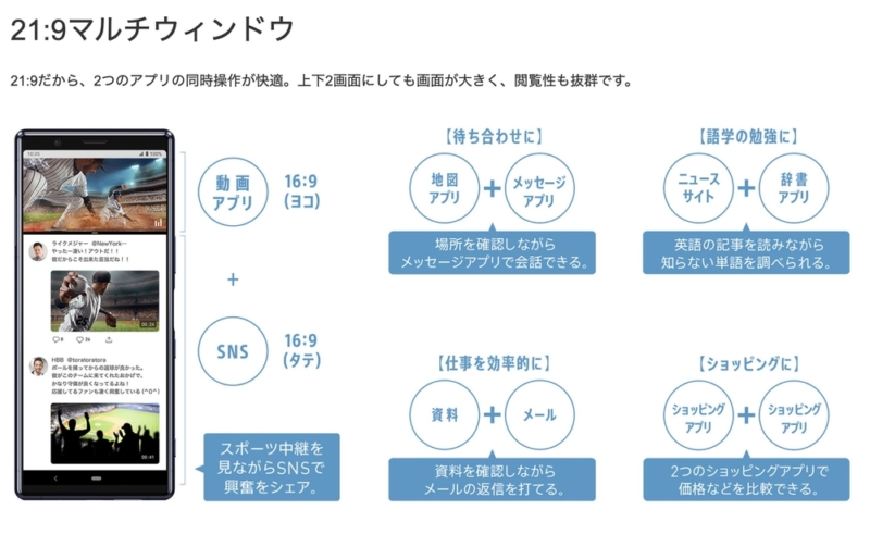 21:9マルチウィンドウ