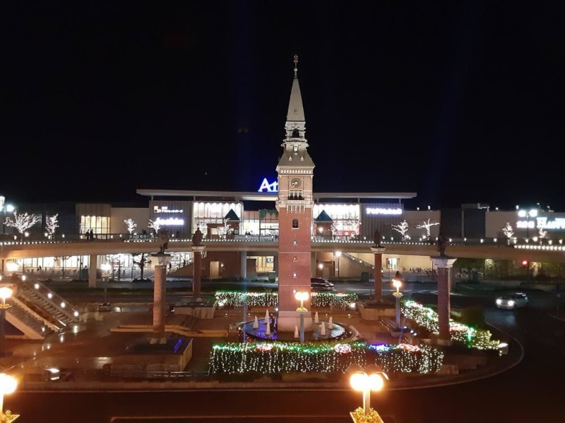 Galaxy A20の夜景撮影