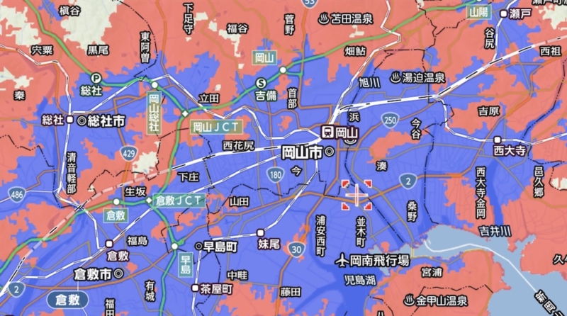 Y!mobile Pocket Wi-Fi エリア