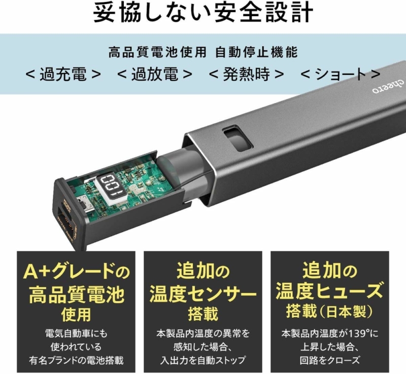 安全設計が充実