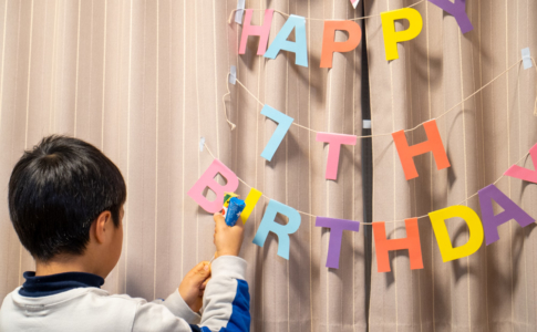 長男7歳の誕生日