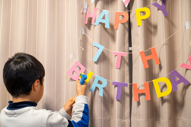 長男7歳の誕生日