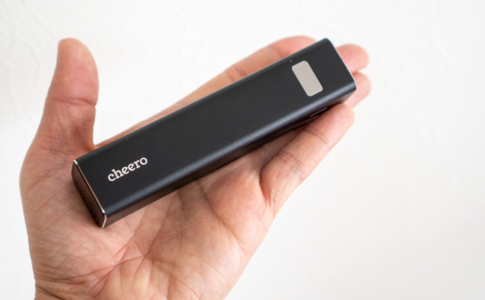 cheero Power Plus 5 Stick 5000mAh(CHE-108)レビュー