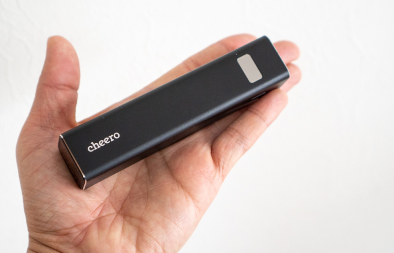 cheero Power Plus 5 Stick 5000mAh(CHE-108)レビュー