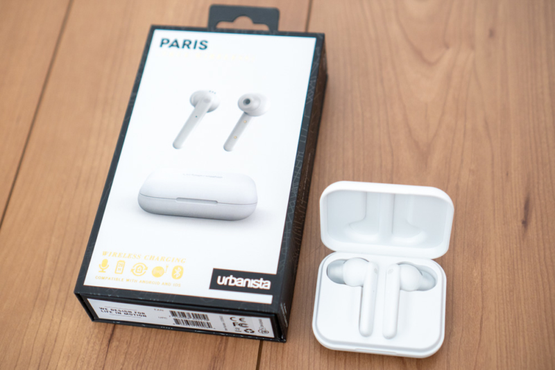 完全ワイヤレスイヤホン「urbnaista PARIS True Wireless」レビュー